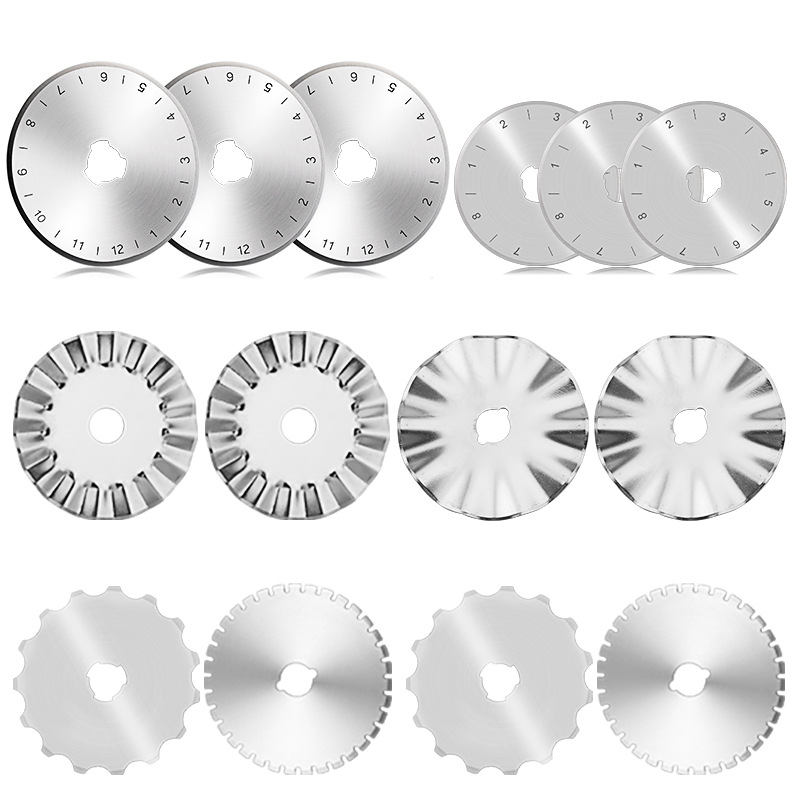 Rotary Cutter Fabric - Cuchilla Rotatoria de 28/45 mm, Cuchillas