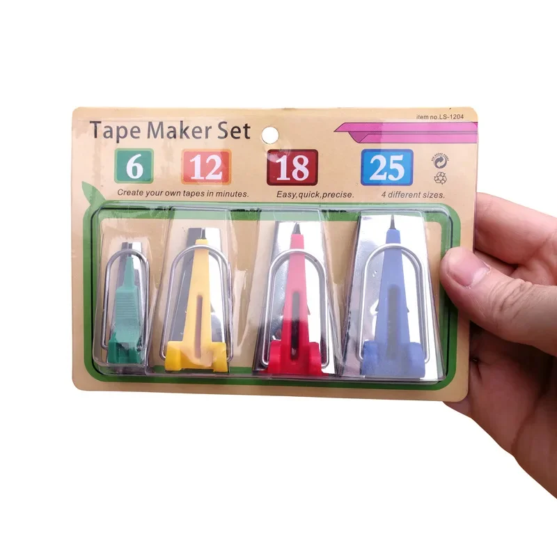 Binding Tape Bias - Juego de 4 tamaños de cinta