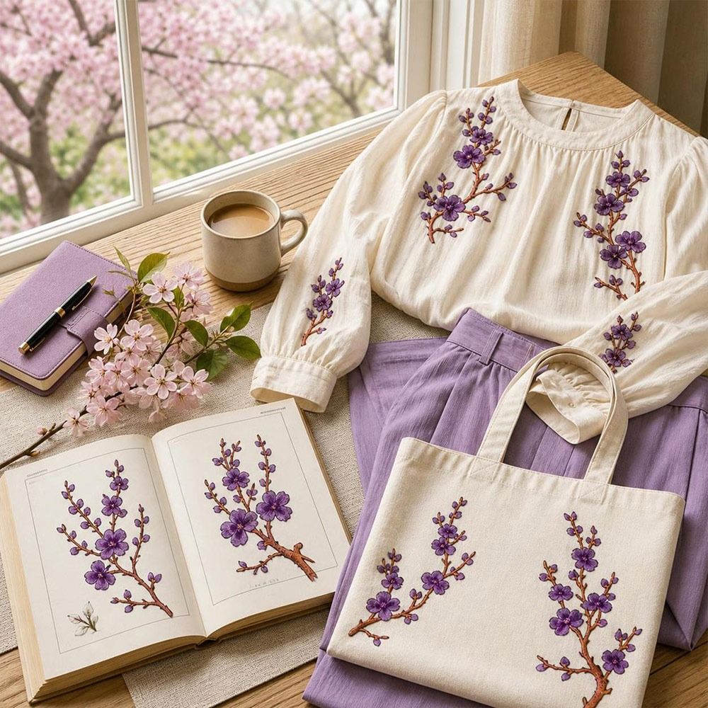 Textile For Sewing - Parches termoadhesivos DIY de flor de