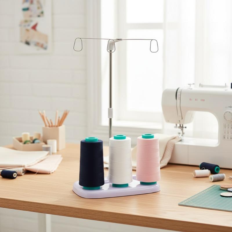 Soporte de hilo cónico de plás - Serger Thread Cone reseña y precio