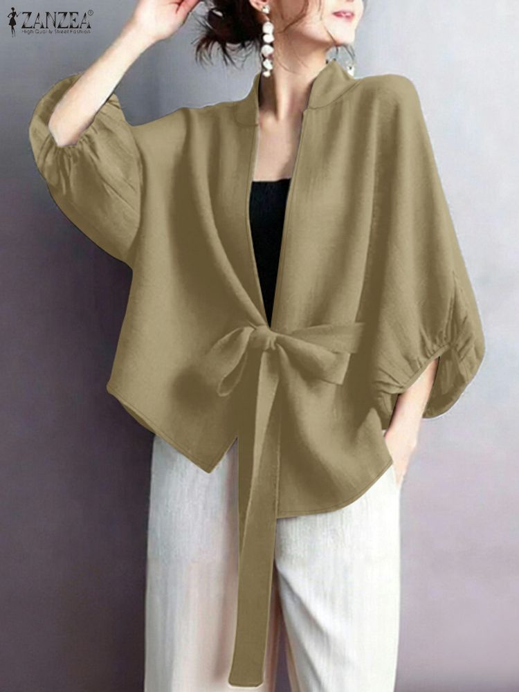 2025 ZANZEA elegante cuello en - Sewing V reseña y precio