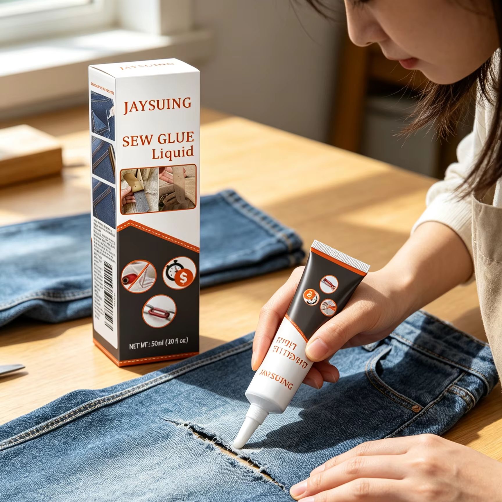 Pegamento Jaysuing para Repara - Sewing Repair reseña y precio