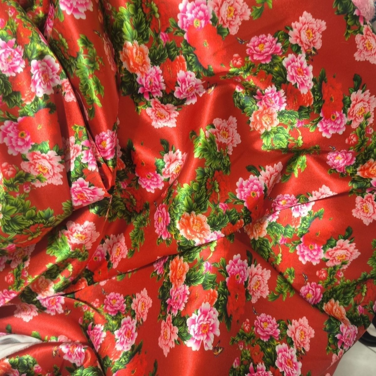 Tela satinada de acetato con e - Textile For Sewing reseña y precio