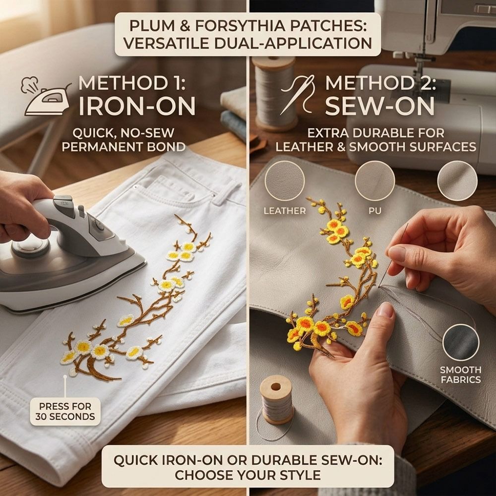 Parches Termoadhesivos de Flor - Textile For Sewing reseña y precio