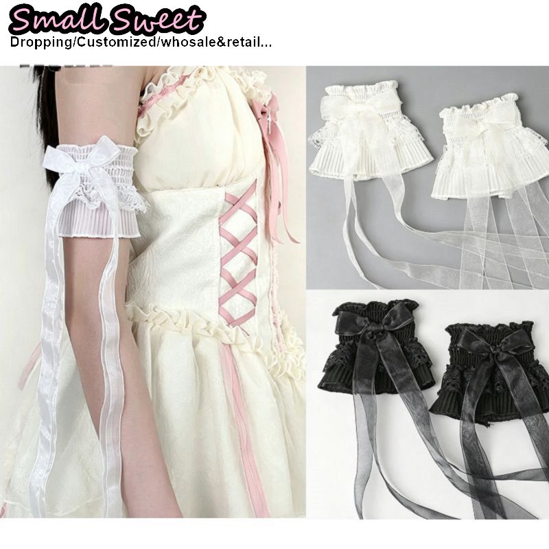 Mangas de encaje con lazo esti - Textile For Sewing reseña y precio