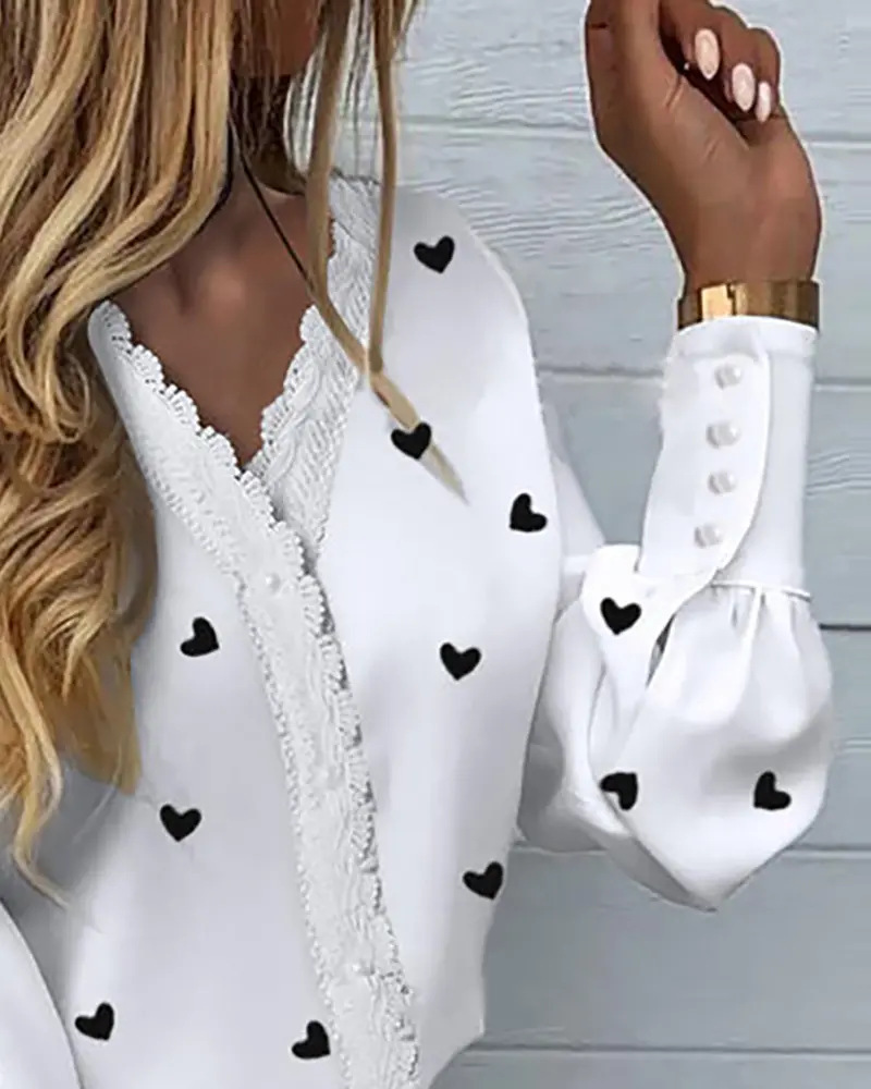 Blusa blanca de manga larga co - Sewing V reseña y precio